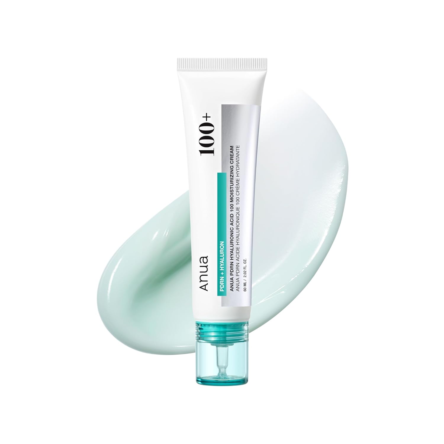 Anua PDRN Hyaluronic Acid 100 Moisturizing Cream tube